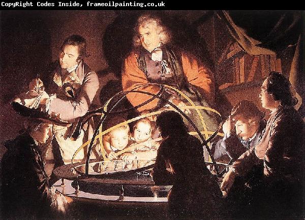 Joseph Wright A Philosopher Lecturing with a Mechanical Planetary